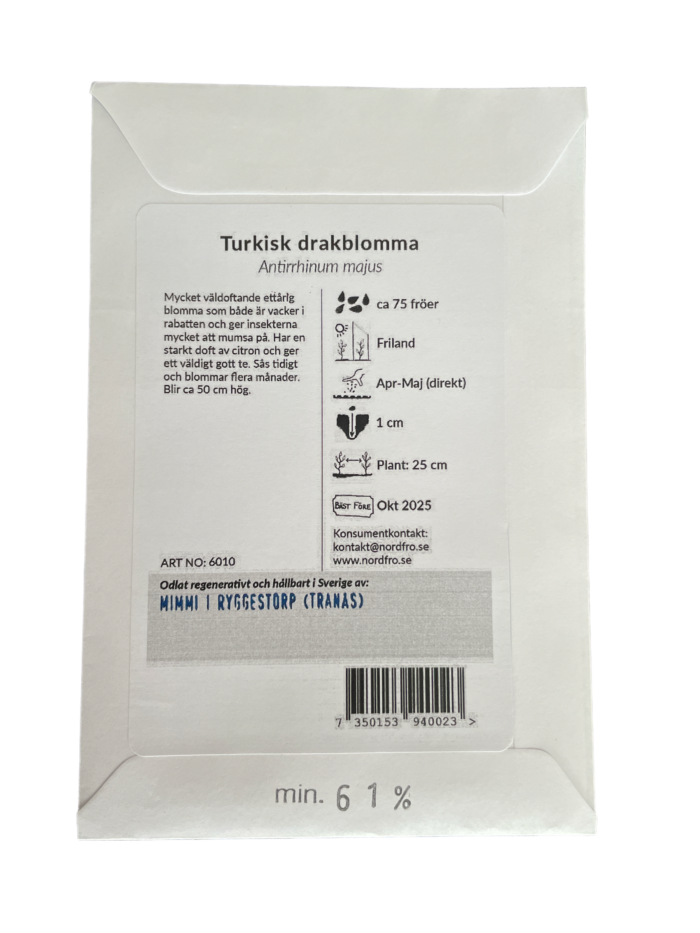 Turkisk drakblomma